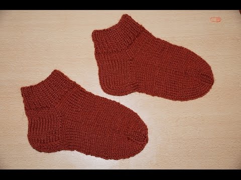 Jak plést ponožky a háčkování - tipy a příklady videa