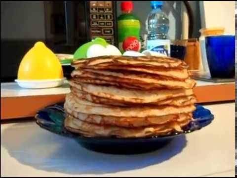 Tenké a silné recepty na palačinky kefíru