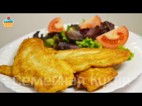 Wir bereiten Teig für Fisch auf Wasser, Sauerrahm, Milch, Bier