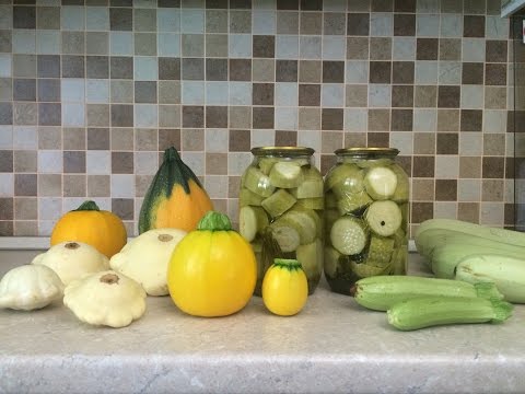 Jak uchovat cukety na zimu - recepty krok za krokem