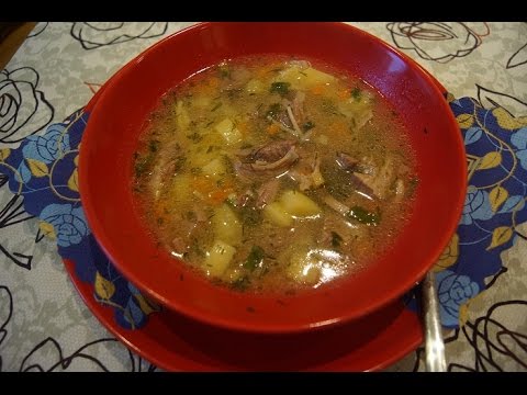 Recepty na polévky: kharcho, kuře, krůta, houby