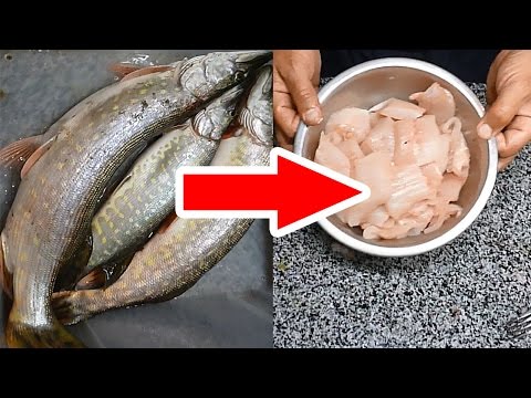Com netejar un lluç abans de cuinar