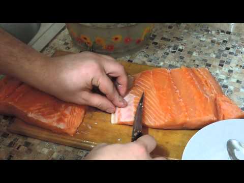 Jak solit lososa doma - recepty a videa krok za krokem