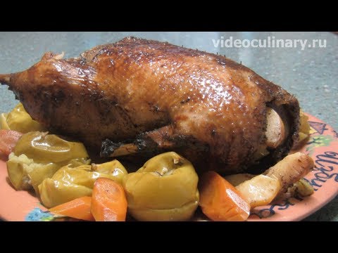 Pečená husa v peci - recepty s jablečnou omáčkou, v pivu, v rukávu