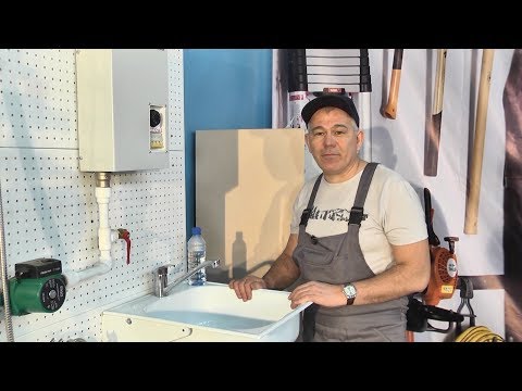 Čištění ucpaného dřezu doma