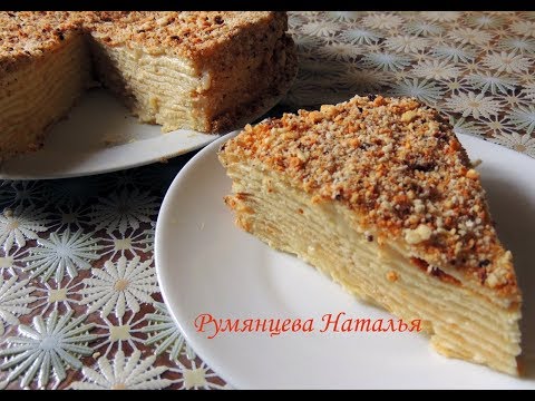 Wie man Napoleon-Kuchen zu Hause backt