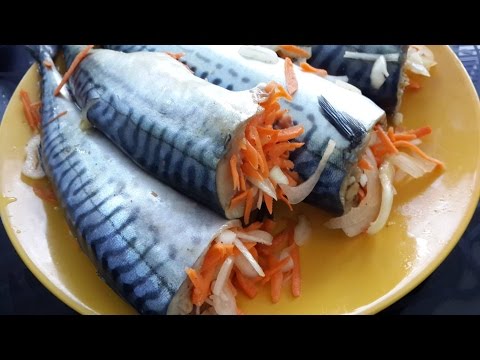 Jak vařit makrelu v troubě - 5 recepty krok za krokem