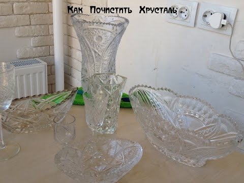 Jak čistit krystal doma