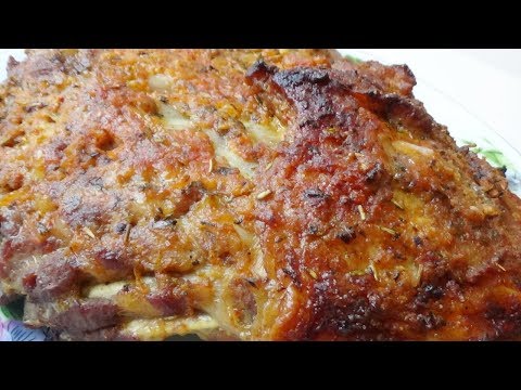 Costelles de xai de forn: plats gourmet