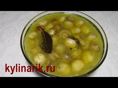 Jak nakládat žampiony doma
