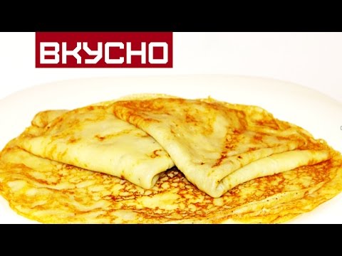 Jak připravit palačinky z žitné mouky