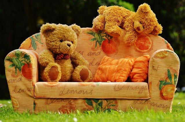 Foto di un divano per bambini