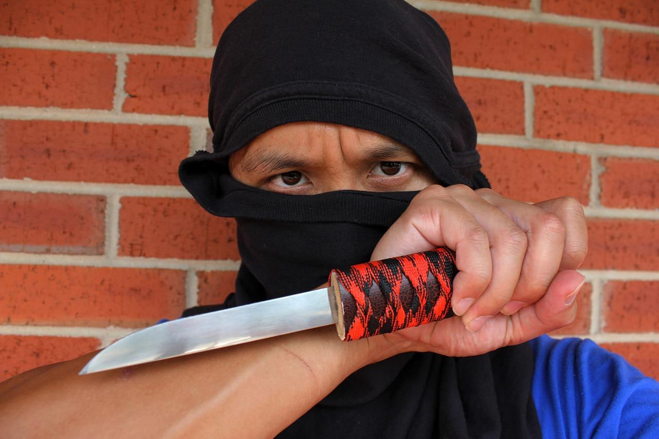 Fotografie skutečné ninja