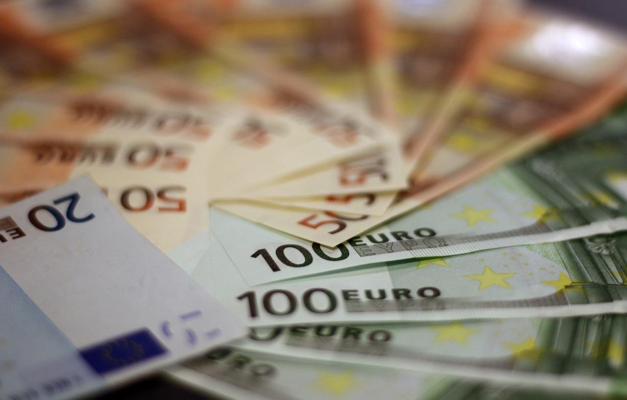 Fotografie z eurobankovek