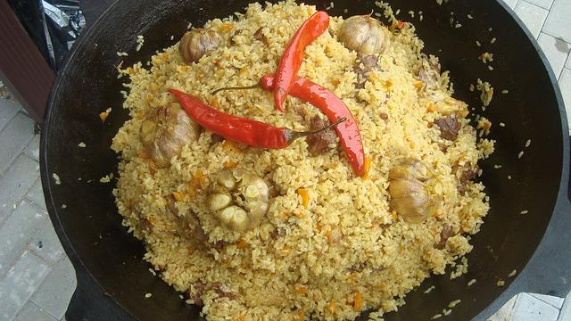 Skutečný uzbecký pilaf