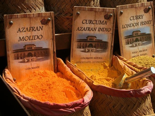 Set di spezie indiane