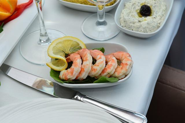 Král Krevety Sashimi