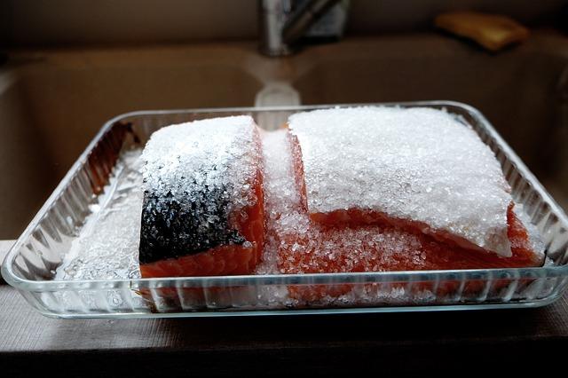 Solené pstruhové břicho