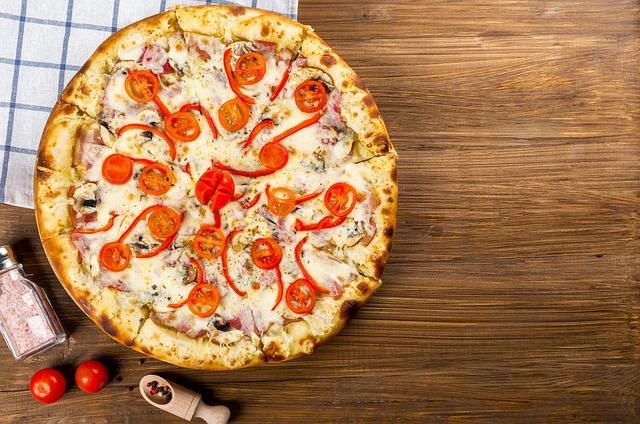 Krásná kefír pizza