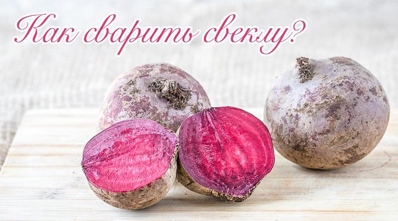Řepa na stole