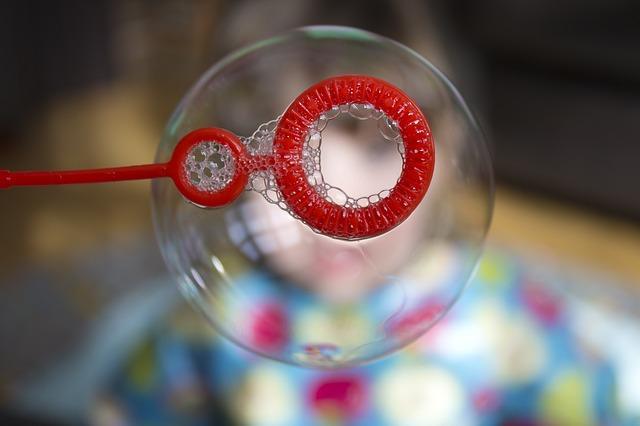 Bubble blow blow handle