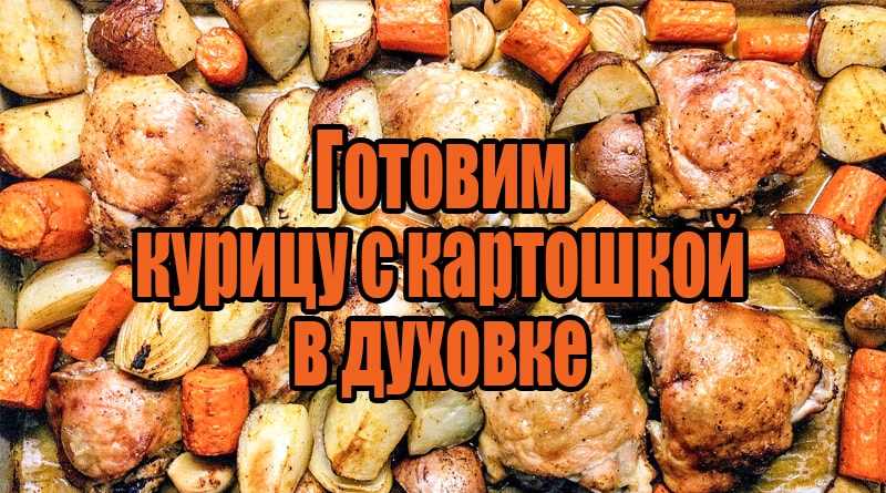 Kuřecí trouba s bramborami